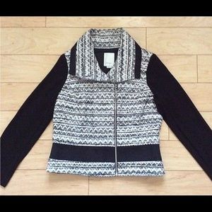 Anthropologie elevenses moto Jacket